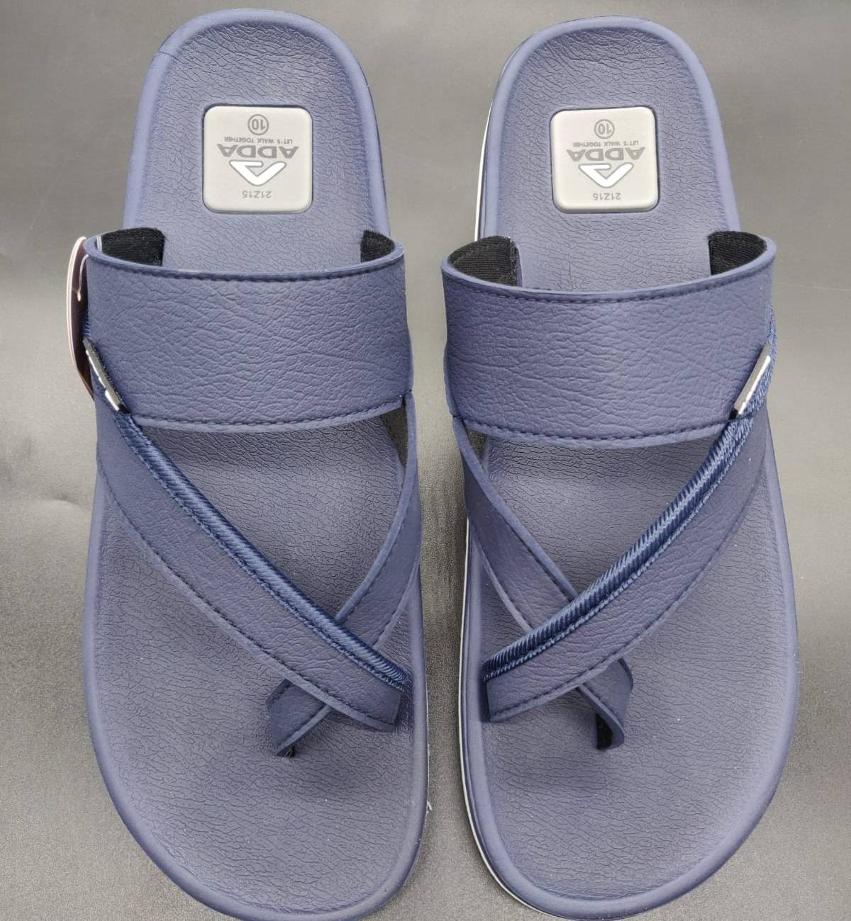 Adda Air Navy Men Slippers